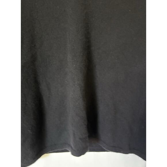 Kinross Cashmere Sweater Vneck Black Soft Womens Small - Picture 6 of 10